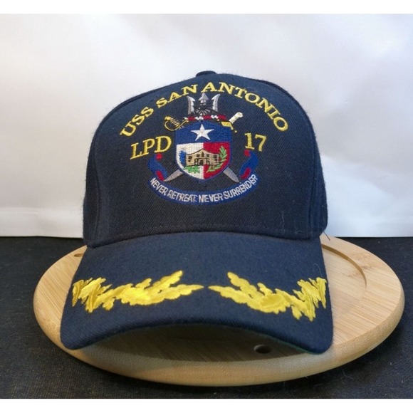THE CORPS Other - USS Kidd Baseball Cap The Corps Navy Blue DDG100 Adjustable Cotton Hat